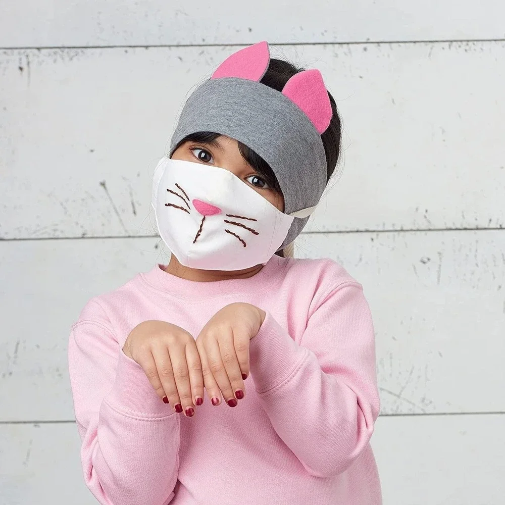 Simplicity‎ Sewing Pattern 9305 Headbands Hat Face Coverings Child S-L UNCUT